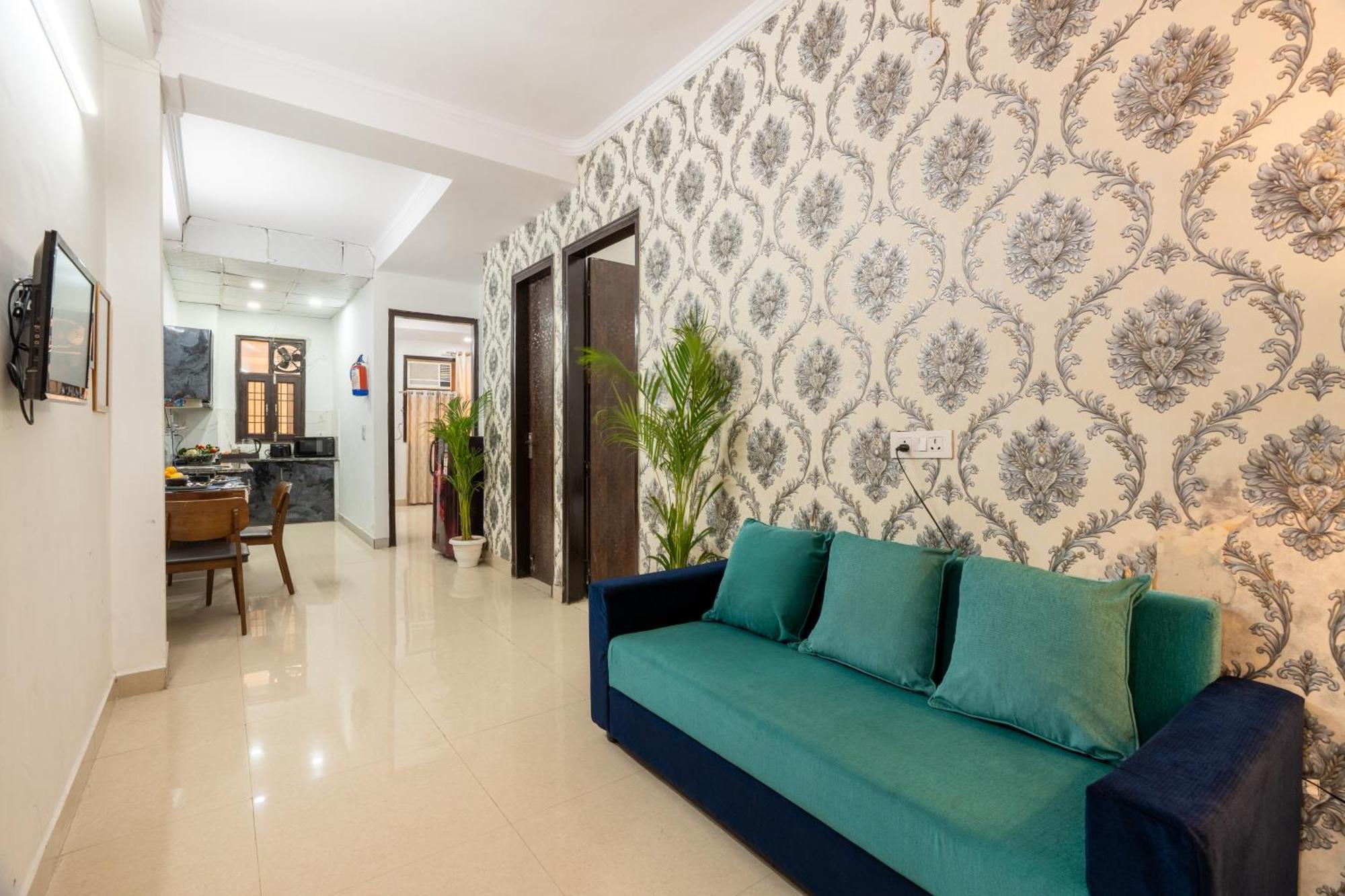Apartamento Homlee-Vintage 2Bhk-Ndls-Lift-Bharat Mandapam Nueva Delhi Exterior foto