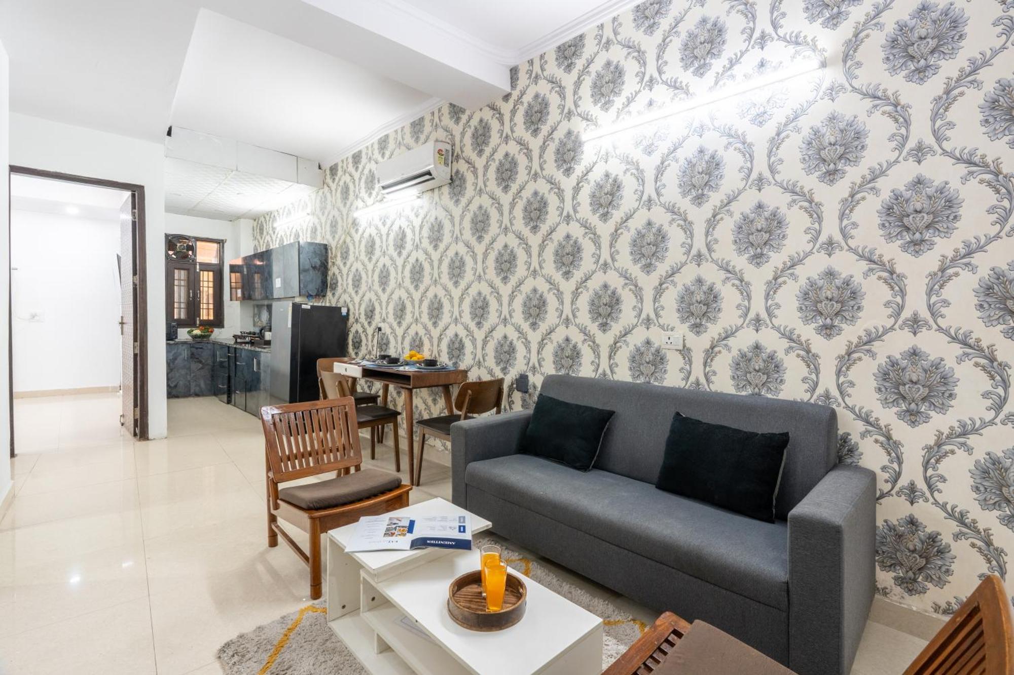 Apartamento Homlee-Vintage 2Bhk-Ndls-Lift-Bharat Mandapam Nueva Delhi Exterior foto